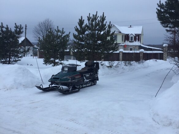 2000 Yamaha VK540, зелёный - вид 2