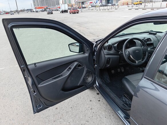 2022 Lada (ВАЗ) Granta I Рестайлинг, серый, 800000 рублей - вид 9