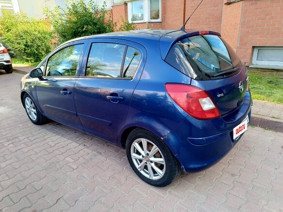 2007 Opel Corsa D, синий, 373000 рублей - вид 6