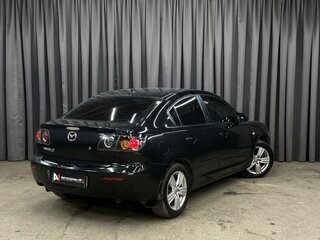 2007 Mazda 3 I (BK) Рестайлинг, чёрный, 519888 рублей, вид 4