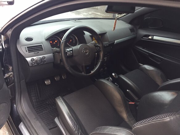 2008 Opel Astra OPC H, чёрный - вид 1