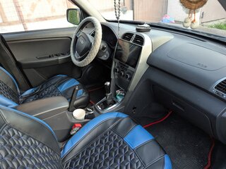 2013 Chery Tiggo (T11) I Рестайлинг (FL), синий, 395000 рублей, вид 2
