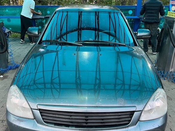 2008 Lada (ВАЗ) Priora I, серый, 150000 рублей - вид 7