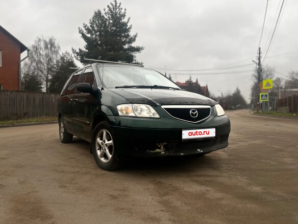 2002 Mazda MPV II (LW), зелёный, 360000 рублей - вид 10