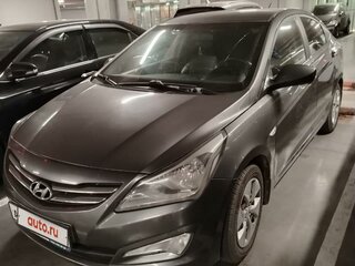 2015 Hyundai Solaris I Рестайлинг, серый, 1500000 рублей, вид 1