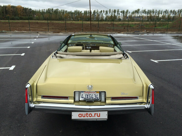 1975 Cadillac Eldorado IX, золотистый - вид 25