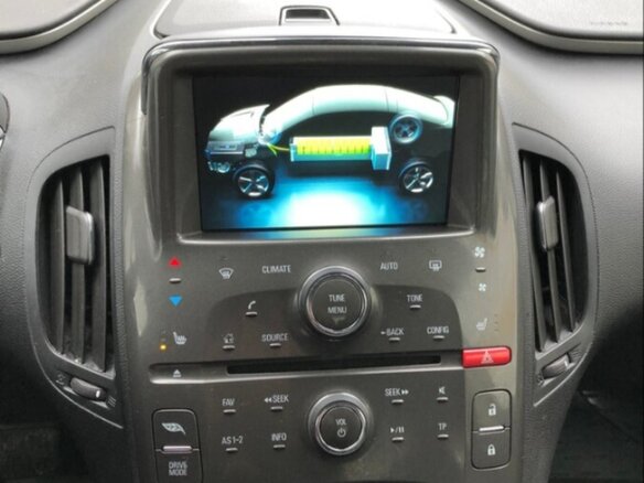 2012 Chevrolet Volt I, серый, 1250000 рублей - вид 12