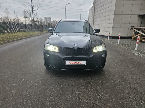 2013 BMW X3 28i xDrive II (F25), чёрный, 2555000 рублей - вид 1