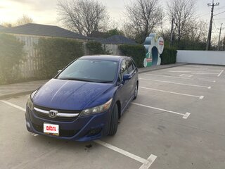 2010 Honda Stream II Рестайлинг, синий, 1350000 рублей, вид 2