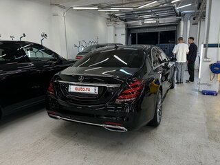 2018 Mercedes-Benz S-Класс 350 d Long VI (W222, C217) Рестайлинг, чёрный, 7070000 рублей, вид 4