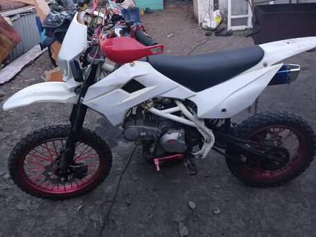 2019 Kayo Basic TT140, белый, 67000 рублей, вид 2