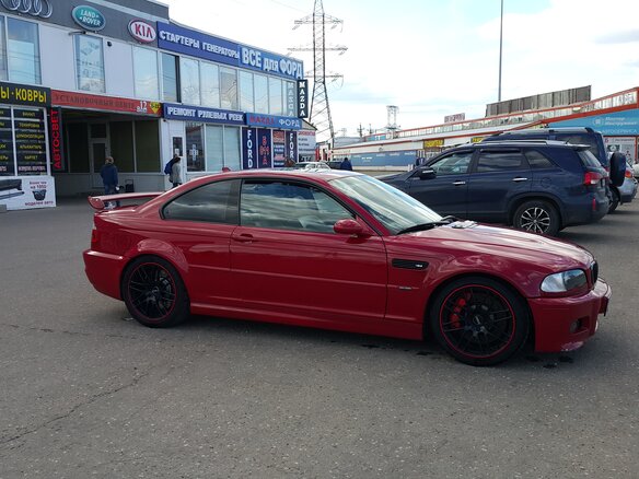 2002 BMW M3 III (E46), красный - вид 13