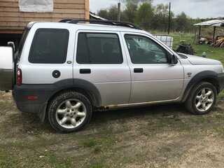 2002 Land Rover Freelander I, серебристый, 200000 рублей, вид 2