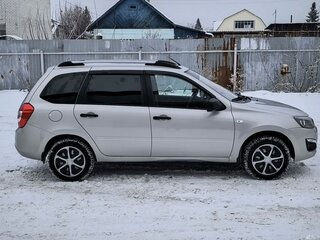 2017 Lada (ВАЗ) Kalina II, серый, 720000 рублей, вид 4