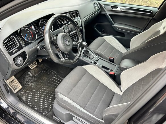 2014 Volkswagen Golf R VII, чёрный - вид 13
