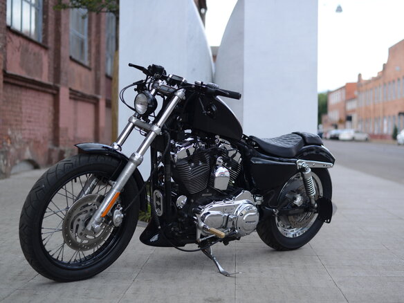 2003 Harley-Davidson Sportster 1200, чёрный - вид 4