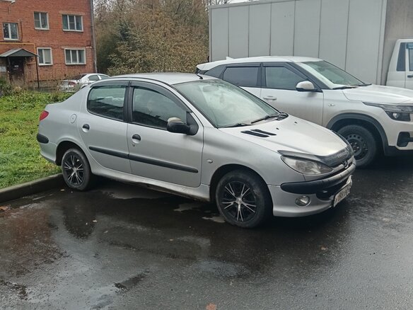 2007 Peugeot 206, серебристый, 290000 рублей - вид 5