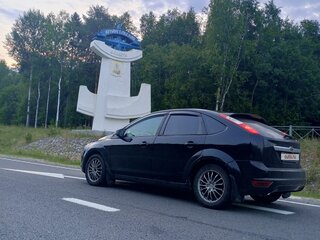 2009 Ford Focus II Рестайлинг, чёрный, 540000 рублей, вид 5