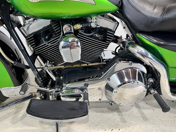 2003 Harley-Davidson Electra Glide, зелёный, 499000 рублей - вид 18
