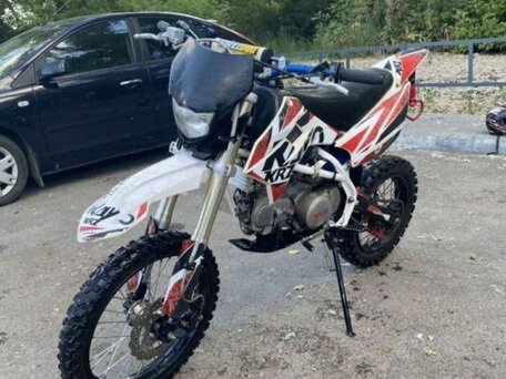 2018 Kayo Basic TT140EM, белый, 70000 рублей, вид 3