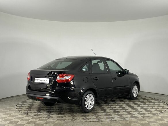 2022 Lada (ВАЗ) Granta Euro-2 I Рестайлинг, чёрный - вид 5