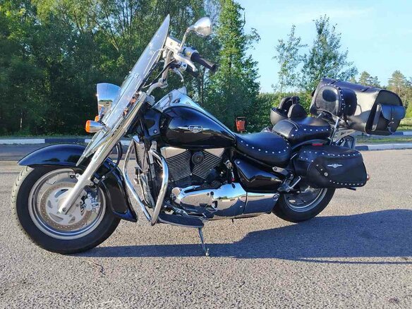 2008 Suzuki Boulevard C90, чёрный, 551882 рублей - вид 1