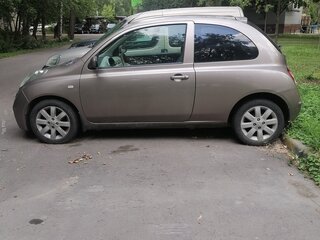 2007 Nissan Micra III (K12), бежевый, 550000 рублей, вид 3