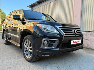 2012 Lexus LX 570 III Рестайлинг, чёрный, 3990000 рублей, вид 2