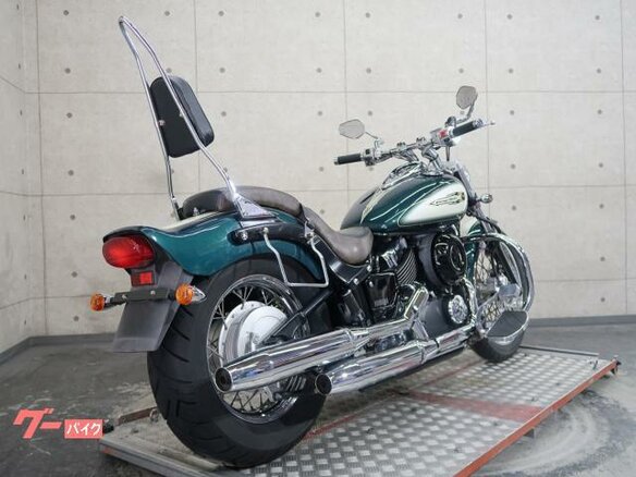 2007 Yamaha XVS400 Drag Star, зелёный, 390000 рублей - вид 3