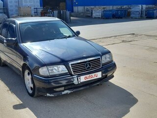 1996 Mercedes-Benz C-Класс 230 I (W202), синий, 330000 рублей, вид 4