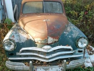 1948 ГАЗ М-20 «Победа», белый, 100000 рублей, вид 3