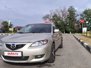 2008 Mazda 3 I (BK) Рестайлинг, серебристый, 490000 рублей, вид 3