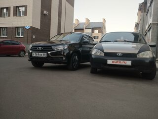 2018 Lada (ВАЗ) Granta I Рестайлинг, чёрный, 660000 рублей, вид 2
