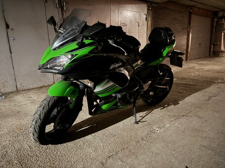 2017 Kawasaki Ninja 650, зелёный, 600000 рублей, вид 2