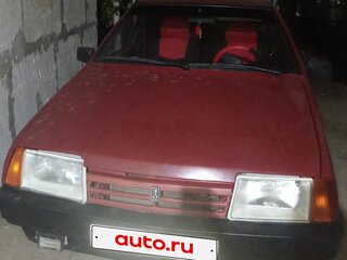 1993 Lada (ВАЗ) 2109, красный, 190000 рублей, вид 1