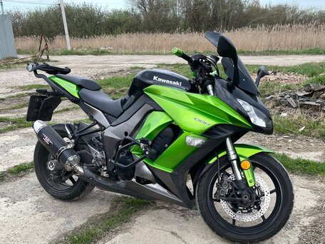 2013 Kawasaki Z 1000SX, зелёный, 570000 рублей, вид 1
