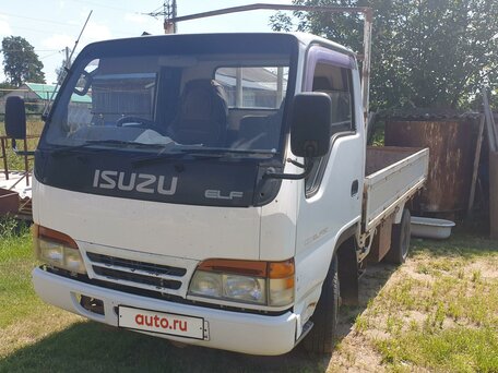 1994 Isuzu Elf (N-series), белый, 400000 рублей, вид 1