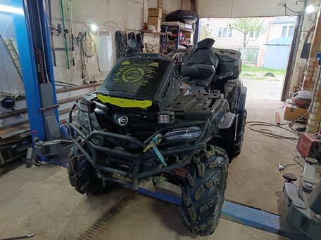2022 CFMoto CFORCE 1000 EPS, чёрный, 1000000 рублей, вид 1