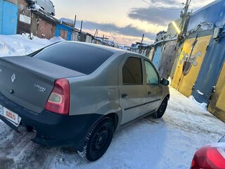 2011 Renault Logan I Рестайлинг, бежевый, 400000 рублей, вид 3