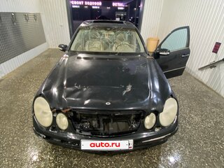 2002 Mercedes-Benz E-Класс 320 III (W211, S211), чёрный, 400000 рублей, вид 2