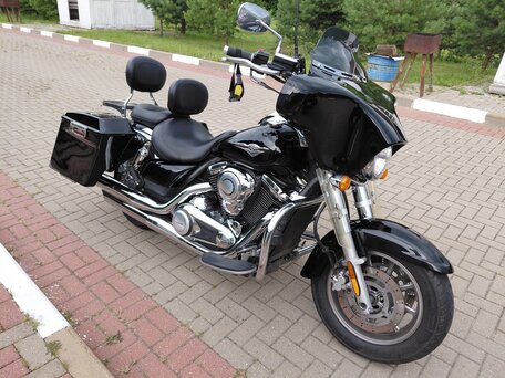 2009 Kawasaki VN1700 Vulcan, чёрный, 790000 рублей, вид 1