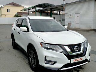 2017 Nissan Rogue II Рестайлинг, белый, 1740000 рублей, вид 2