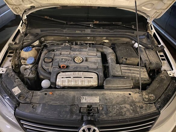 2012 Volkswagen Jetta VI, белый, 700000 рублей - вид 12