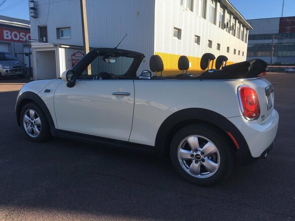 2016 Mini Cabrio Cooper III, белый - вид 3