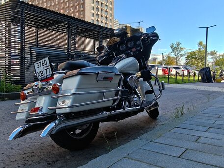 2003 Harley-Davidson Electra Glide, белый, 550000 рублей, вид 5