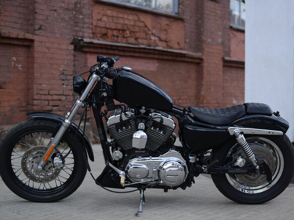 2003 Harley-Davidson Sportster 1200, чёрный - вид 5