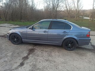 2003 BMW 3 серии 320i IV (E46) Рестайлинг, голубой, 790000 рублей, вид 5