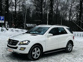 2010 Mercedes-Benz M-Класс 350 II (W164) Рестайлинг, белый, 1325000 рублей, вид 5