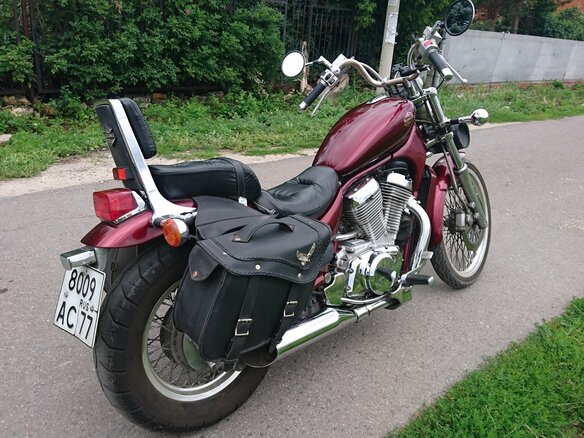 1995 Suzuki Intruder VS800, пурпурный - вид 2