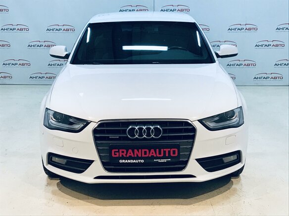 2014 Audi A4 IV (B8) Рестайлинг, белый - вид 19